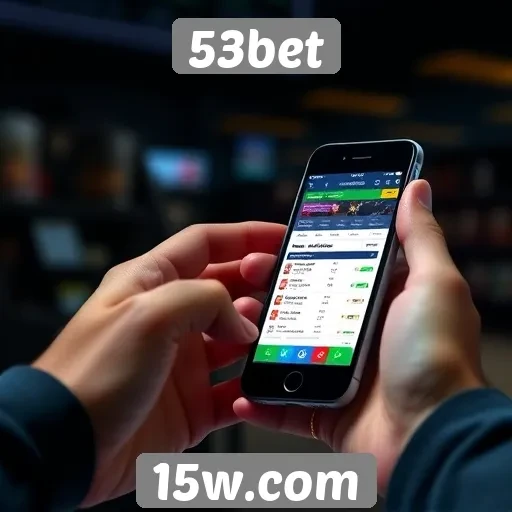 Acessibilidade do site 53bet em dispositivos móveis